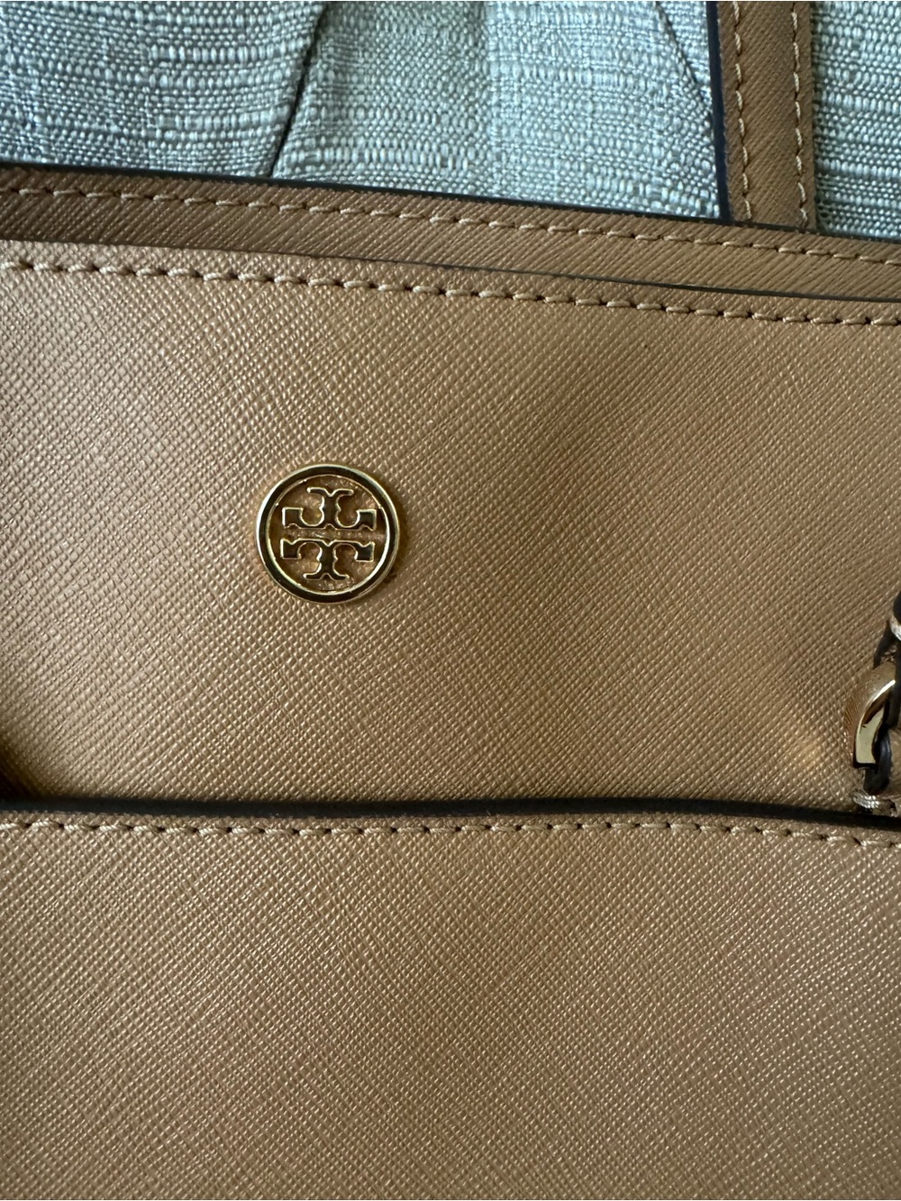 Tory Burch Caramel Tan Leather Tote - Picture 3 of 15